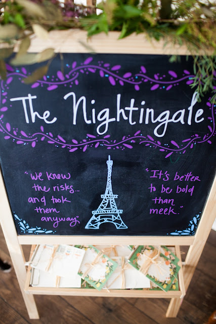 The Nightingale, Chalkboard