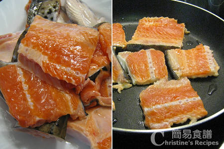 煎三文魚骨 Fried Salmon Bones