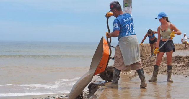 El Niño impacted the coast