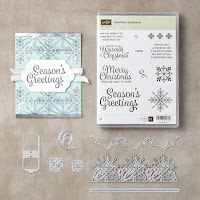 Stampin' Up! Snowflake Sentiments CLEAR Mount Bundle order craft supplies from Mitosu Crafts UK Online Shop