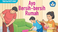 Download Buku Cerita TK / PAUD "Ayo Bersih-bersih Rumah"