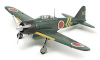 Tamiya 1/72  MITSUBISHI A6M3/3a Zero Fighter Model 22 (ZEKE) (60785) Color Guide & Paint Conversion Chart 