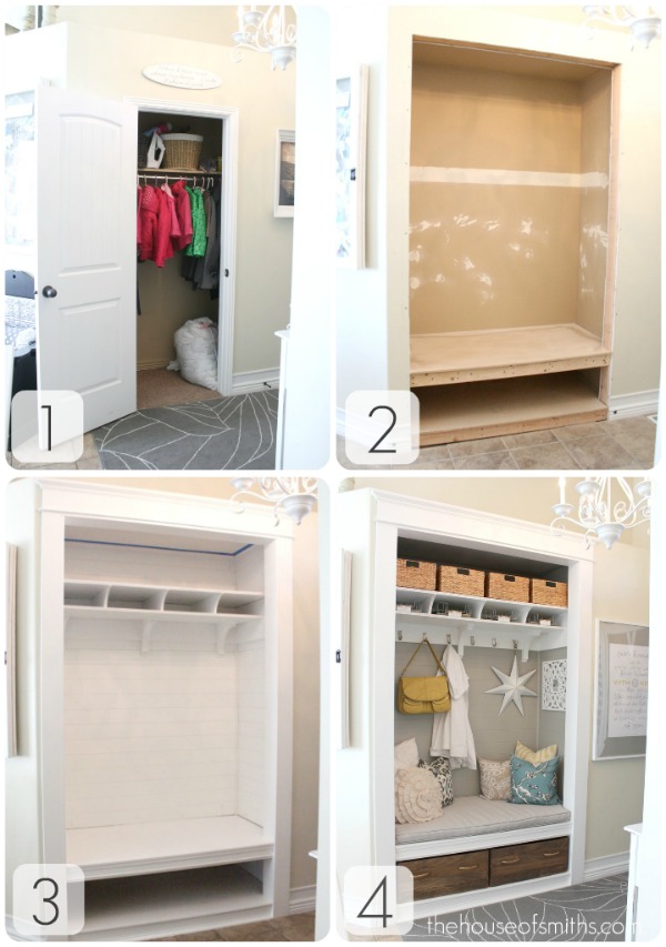 Project: Entryway Closet Makeover - The Reveal!