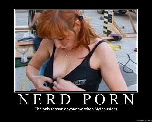 Or watch some mythbusters or get stuck in an elevator with kari byron