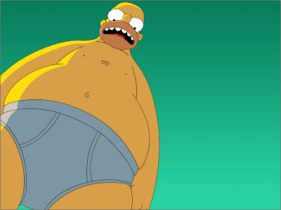 Homer Simpson Cartoon Wallpaper