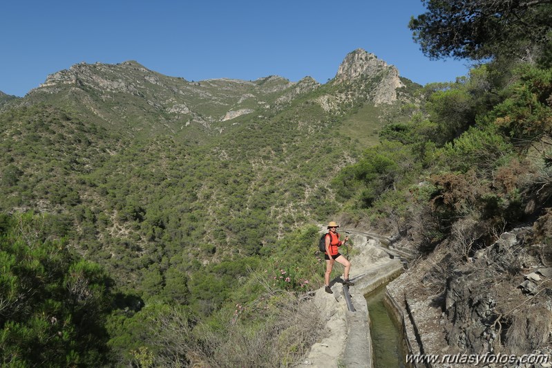 Frigiliana - Rio Higueron - Acequia de Lizar