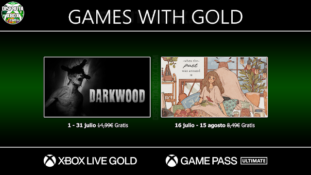 Juegos con Gold Julio 2023 (ya disponible la segunda quincena) #gwg