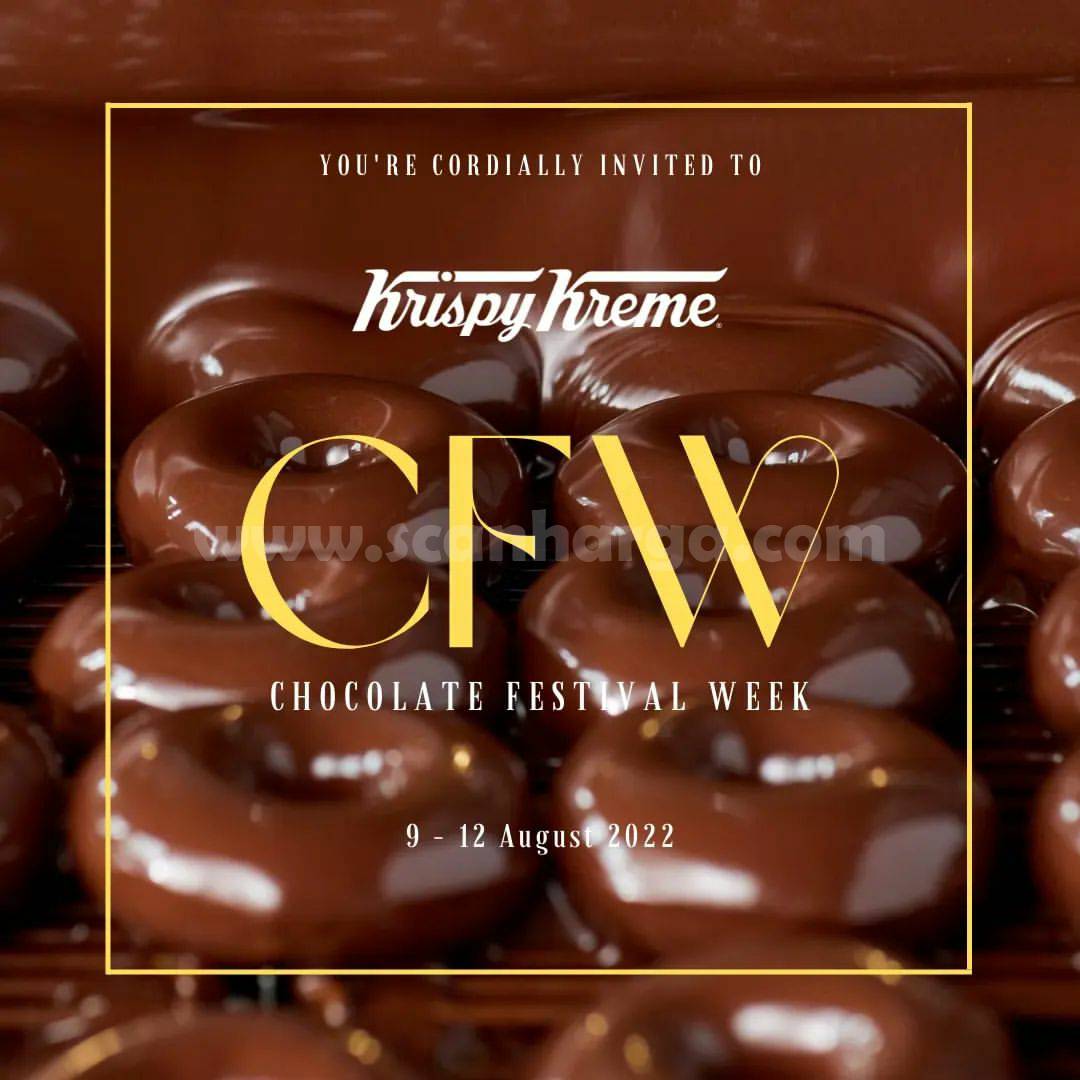 KRISPY KREME CFW Present Promo CHOCOLATE FESTIVAL WEEK!!