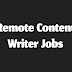 Remote Content Writer Jobs - articles Writer