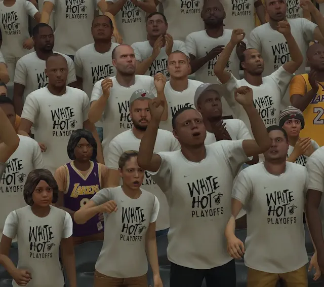 NBA 2K24 Miami Heat 2024 Playoffs Crowd