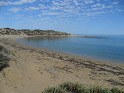 . I drove from the Casuarina campsite to Brown's Beach, parked the car and . (gym beach)