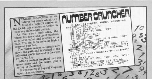 Remembering… Type-in Program Listings