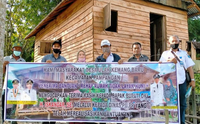 Pemkab OKI Pugar 1.271 Rumah Tak Layak Huni