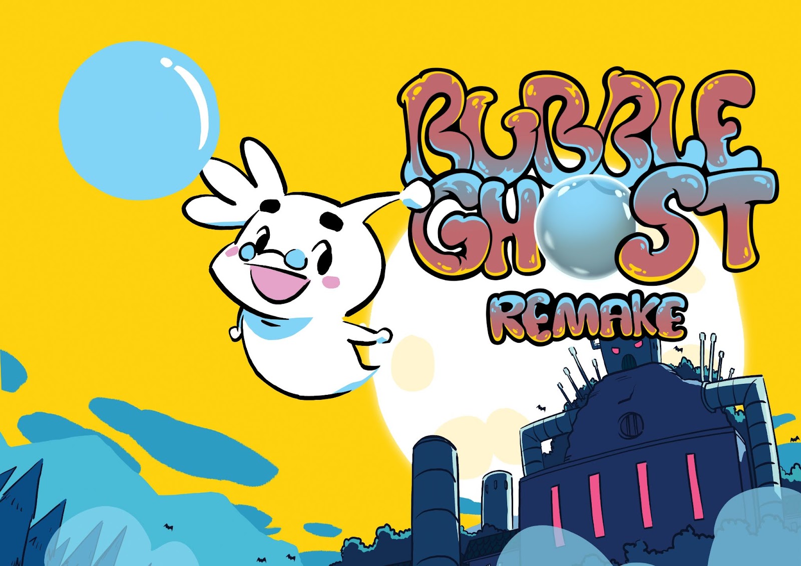 Ilustrador Ken Niimura une forças com a equipe de arte do jogo Bubble Ghost Remake