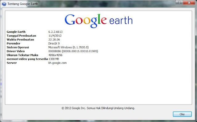 Free Download Google Earth 6.2.2.6613 Final Version Terbaru