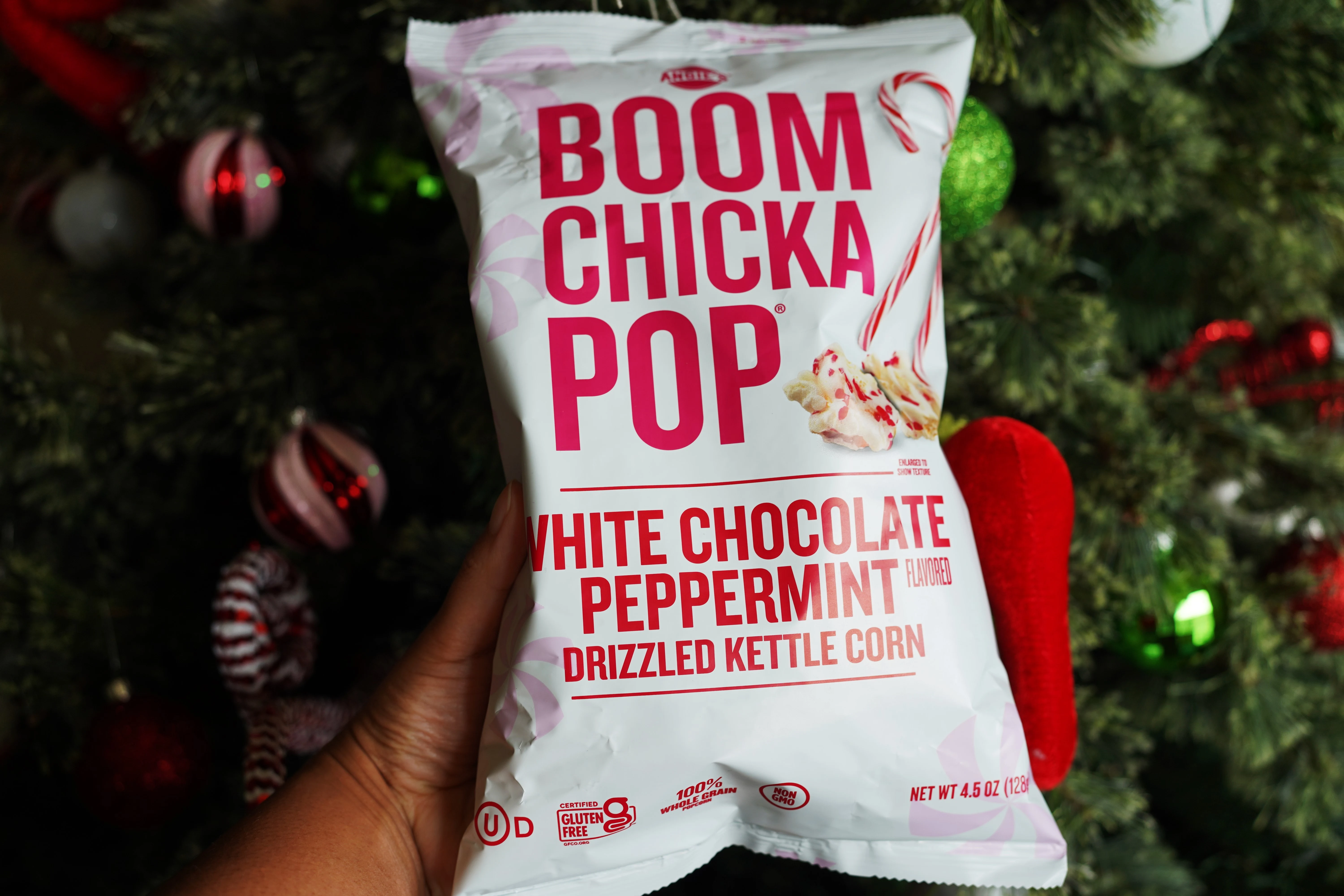 Angie's BOOMCHICKAPOP White Chocolate Peppermint Popcorn