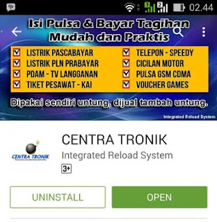 Centra Tronik Agen Pulsa Termurah