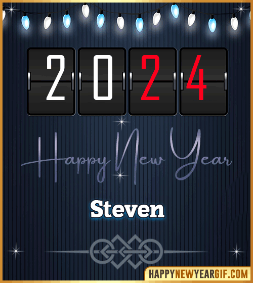 Happy New Year 2024 images for Steven