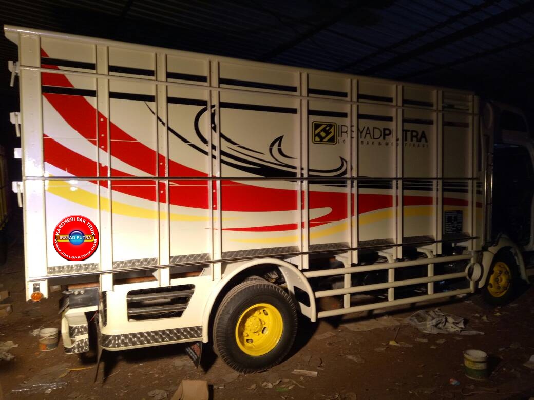 Bak Truk Kayu Merbau Untuk Isuzu Elf Full Variasi Jual Bak Truk