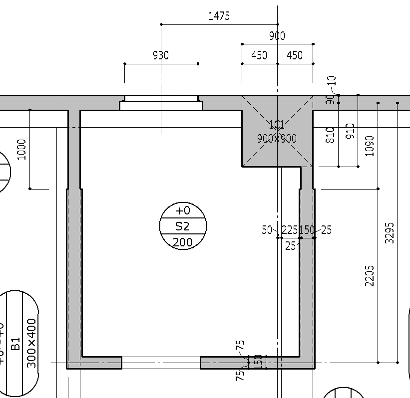 Revit Peeler 躯体モデルチュートリアル ６ ふかし ２