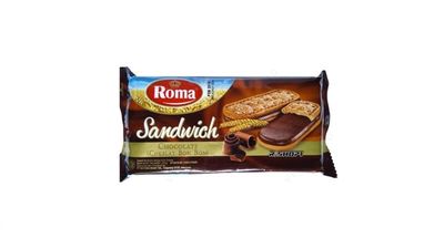 roma sandwich coklat