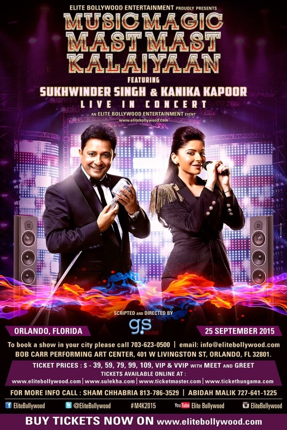 Sukhwinder Singh Concert Orlando 