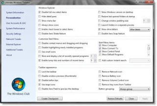 Collection Free Software of Tweaking Windows