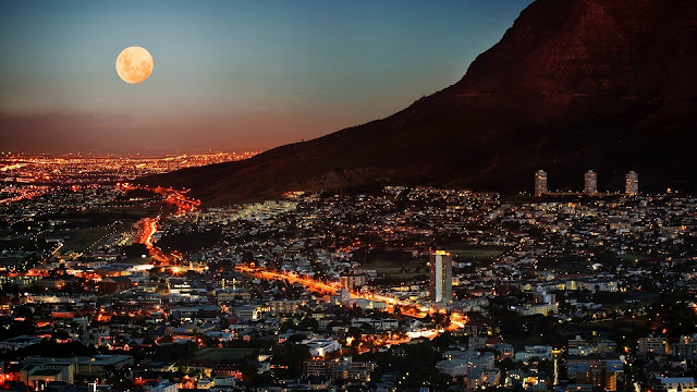 South Africa Night HD wallpaper