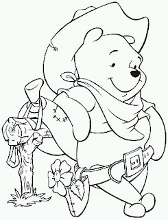 Dibujos de Winnie Pooh para Pintar, parte 8