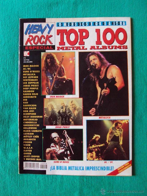 Revista Heavy rock - Top 100 metal albums (2001)