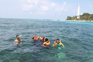 Snorkeling di Pulau Lengkuas