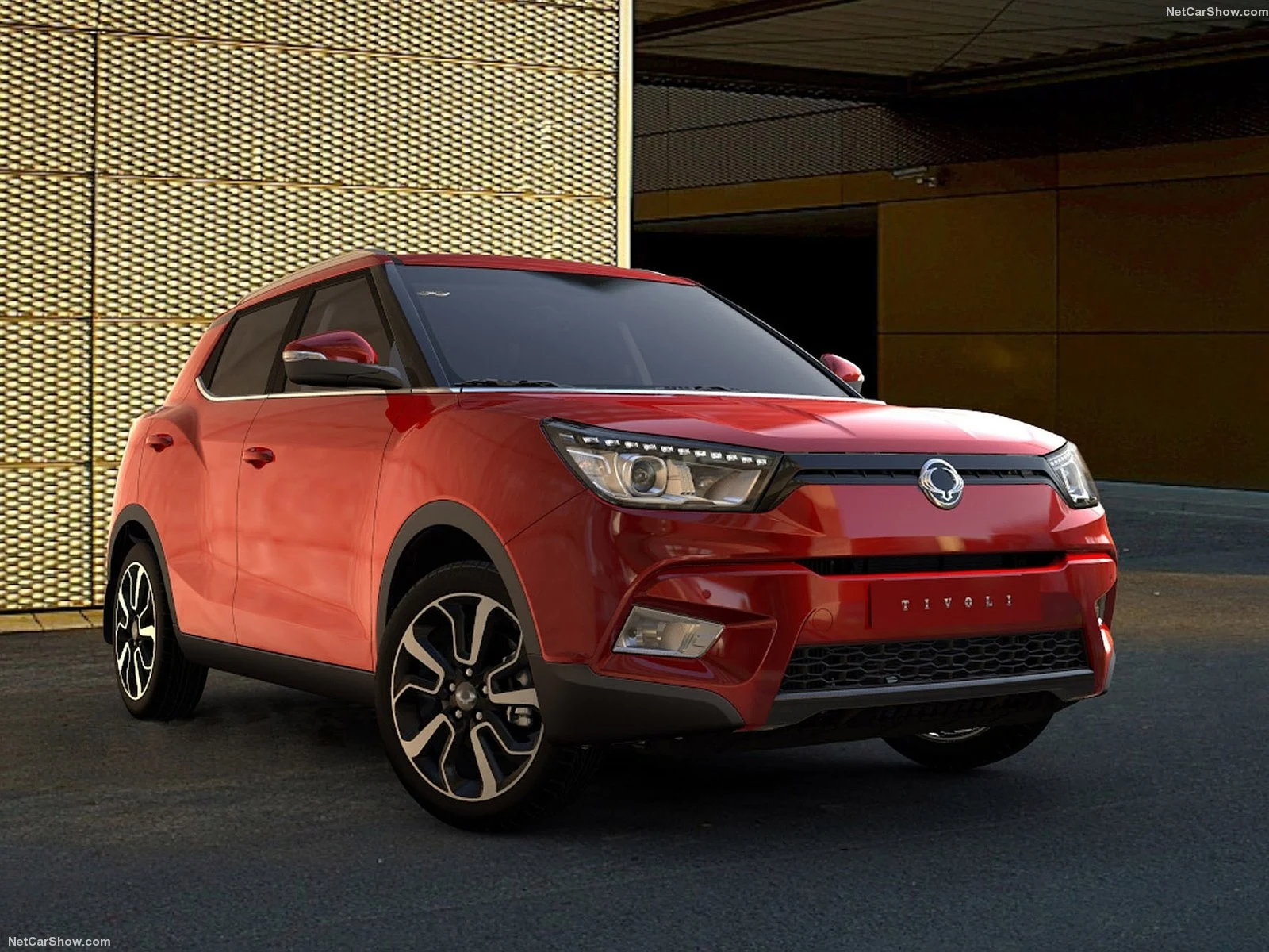 Hình ảnh xe ô tô SsangYong Tivoli 2016 & nội ngoại thất