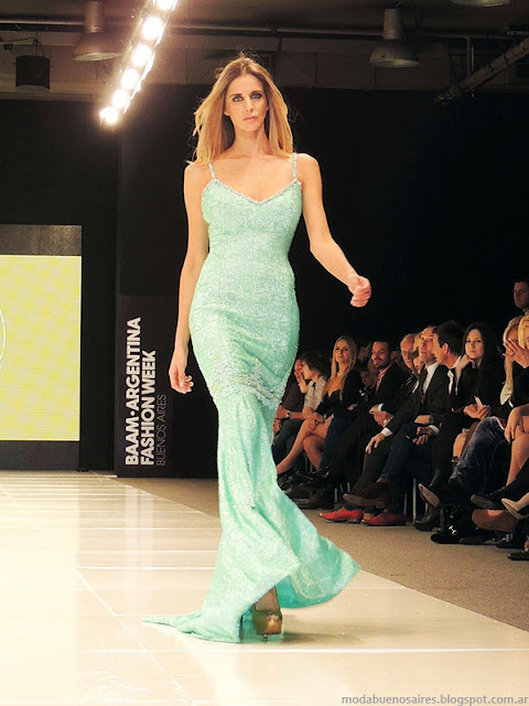 Claudio Cosano 2014 vestidos verano 2014.