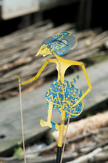 Arjuna is one of the character in wayang puppets