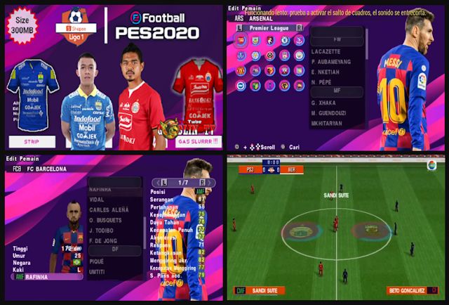 PES 2020 PPSSPP Chelito