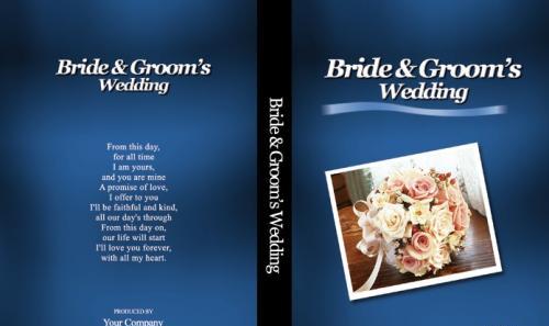 4 DVD Wedding Templates PSD 300 dpi 165 Mb Download