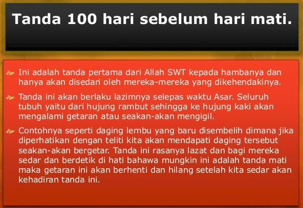 Firasat Dan Tanda Tanda Kematian Menurut Islam Mulai Dari 100 Hari 40 Hari Hingga Sakaratul Maut Admin Desa