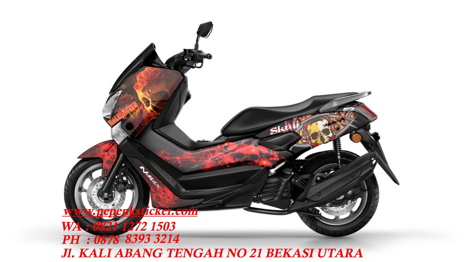 Cutting Sticker Motor Nmax Bekasi Terlengkap Inomodifikasi