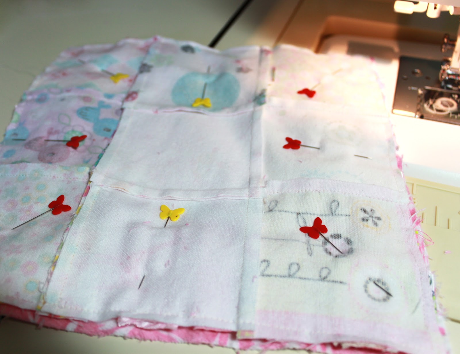 Sew Much 2 Luv: Patchwork Taggie Baby Blankie Tutorial