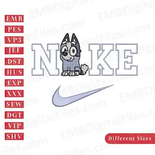 Blue and Bingo Embroidery Designs, PES, DST