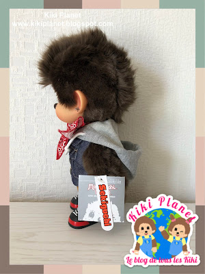 kiki Monchhichi mowahk thank you m-size collector mohican rare plush