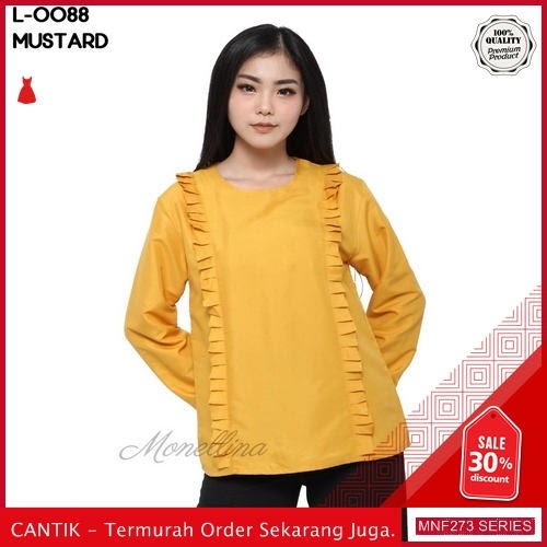 MNF273A88 Atasan L Wanita 0088 Atasan Blouse Baju 2019 BMGShop