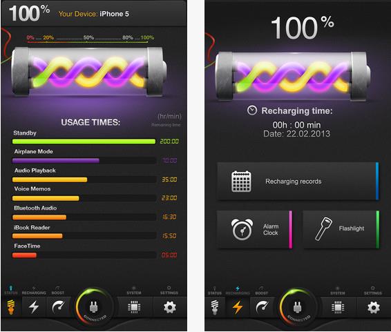 battery activity+ might be the best battery app for iphone 5 to stay ...