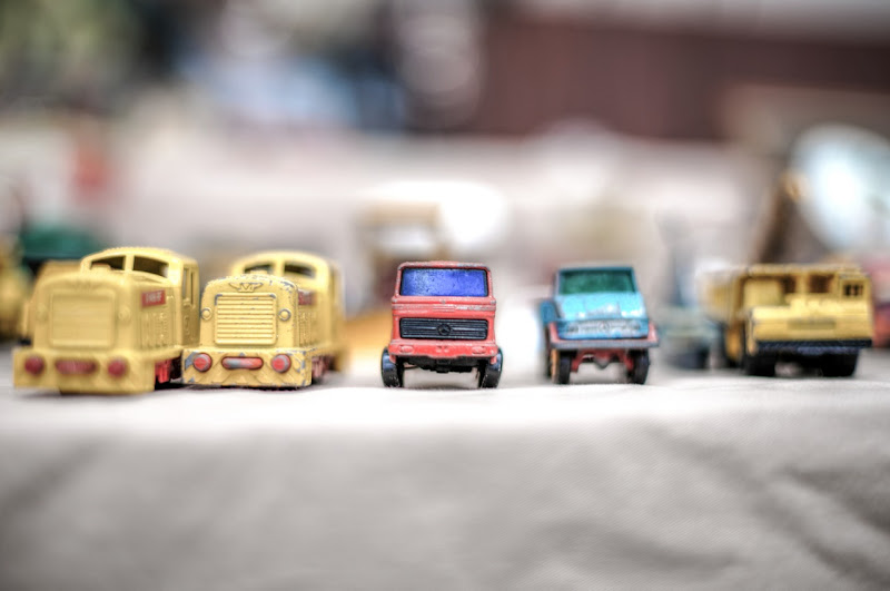 Vehicle miniatures are the favorites not only of children but also of many adults