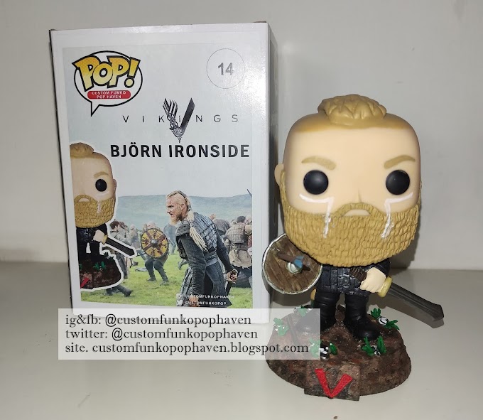  Vikings Custom Funko Pop Björn Ironside 