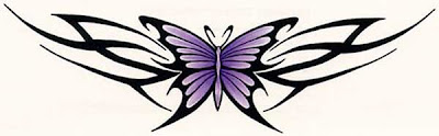 Feminine Tattoos Design Butterfly On The Lower Back Picture Gallery 6