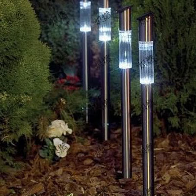 LED Lighting Highlights Landscape