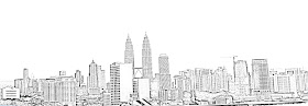 kuala lumpur sketch