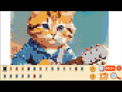 My Hobby Needlework Cat Town Game Screenshot 3