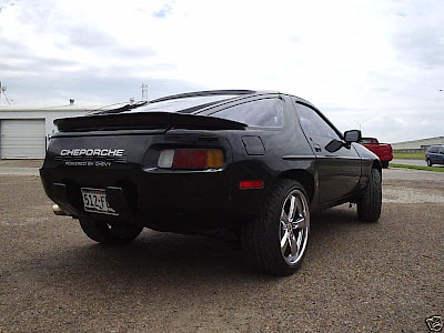 Mullet County Porsche 928 with Blown Chevy V8